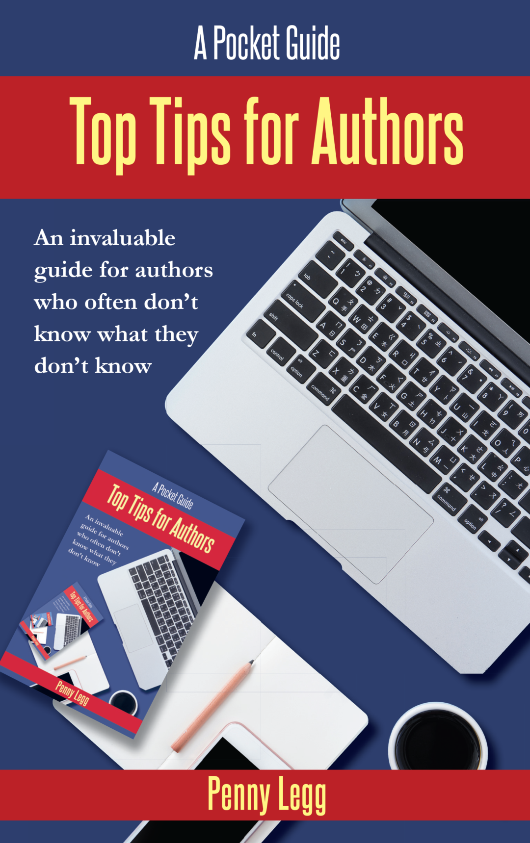 Cover image - top tips for authors by Penny Legg